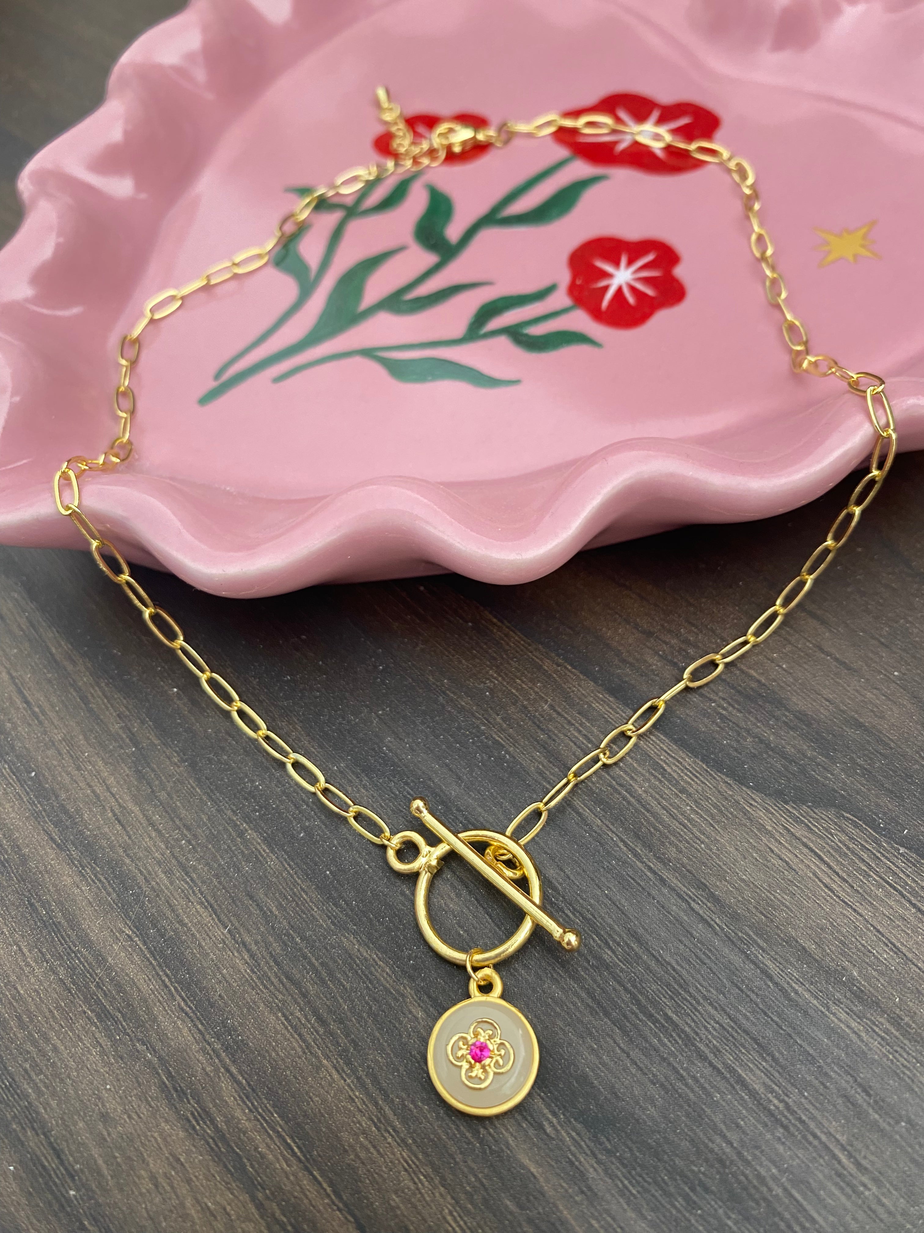 LE COMPAGNON - Collier Plaqué Or Double Fermeture | L'Indispensable