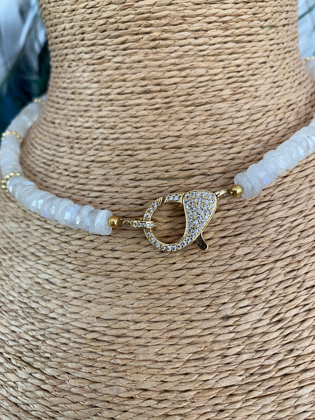 Collier Spirit – Pierre de Lune Cristal